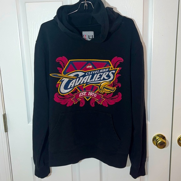 NBA Other - Men’s Sz L NBA Cleveland Cavaliers black hoodie sweatshirt